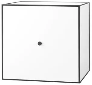 Audo Frame 49 med dør og hylle 42X49X49 Hvit