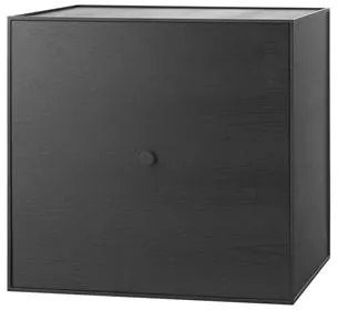 Audo Frame 49 med dør og hylle 42X49X49 svart ask