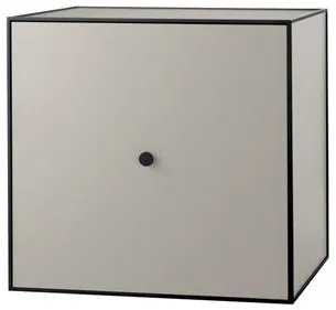 Audo Frame 49 med dør og hylle 42X49X49 Sand